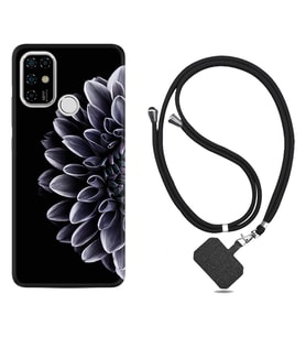 Casper E30 F20 X20 Kılıf Boyun Askılı Silikon Çiçekler 1639