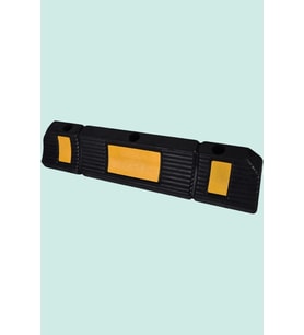 Kauçuk Park Bariyeri Reflektörlü 60cm Dayanıklı Otopark Sınırı 2133 Stoper Yeri Sınırlayıcı (STD)