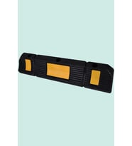 Kauçuk Park Bariyeri Reflektörlü 60cm Dayanıklı Otopark Sınırı 2133 Stoper Yeri Sınırlayıcı (STD)