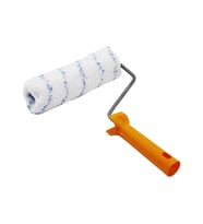 Dış Cephe Boya Rulosu - 20 cm - Turuncu Saplı