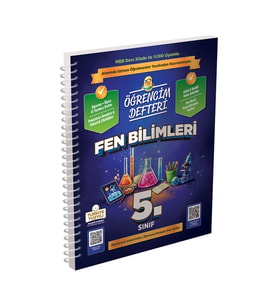 5.Sınıf Fen Bilimleri Öğrencim Defteri Murat Yayınları