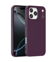 iPhone 17 Pro Kılıf Mara Lansman İç Yüzeyi Kadife Kılıf (Koyu Mor)