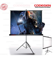 CODEGEN CODEGEN TX20 200x200 Ayaklı Projeksiyon Perdesi