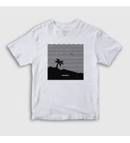 Presmono Unisex Çocuk Beyaz Beach The Neighbourhood T-Shirt 175509tt