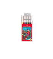 Faber Castell Keçeli Kalem Yıkanabilir 6 Renk 5067155106