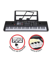 Jwin MK-1261B 61 Tuşlu Elektronik Org (Etiket. Adaptör Hediye)