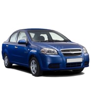 Chevrolet Aveo Uyumlu Sedan Krom Kapı Kolu 4 Kapı 2006-2010 (Çift Delikli)