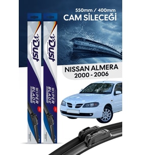 Nissan Almera Silecek Takımı 2000-2006 Uyumlu 550MM/400MM