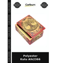 Özel Üretim Dekoratif Ev Aksesuarı Düzenleyici Şık Polyester Kutu Alk2366