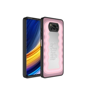 Xiaomi Poco X3 Uyumlu Kılıf Aynalı Desenli Kamera Korumalı Parlak Zore Mirror Kapak