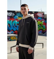 Erkek Kapüşonlu Düşük Kol Uzun Kol Nakışlı Sweatshirt Fonksiyonel Dayanıklı Kaliteli Rahat