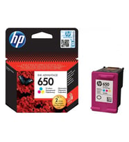 HP 650 ORJİNAL RENKLİ KARTUŞ