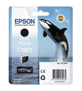 Epson T7601 C13T76014010 Foto Siyah Kartuş