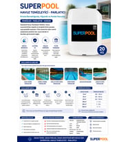 Superpool Havuz Temizleyici-Parlatıcı 20 kg