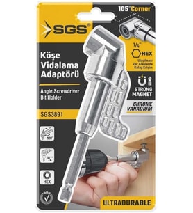KÖŞE VİDALAMA ADAPTÖRÜ UZUN SGS3891