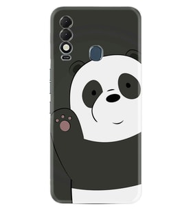 Spark 8T Kılıf Silikon Desen Özel Seri Hello Panda 1709