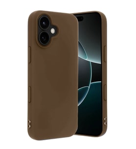Apple İphone 17 First Silikon - Kahverengi