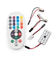 Space Tavan Lambası 18 SMD RGB Led 16 Renk Animasyon 12V/LATV104