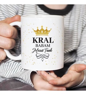 Kişiye Özel Kral Kayın Pederim Kupa Bardak