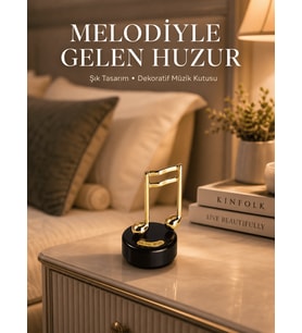 Nota Figürü Müzik Kutusu Melodious Model Yeni Nesil