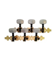 Valencia VCMH0150GD Klasik Gitar Burgusu (Gold) Altın Kaplama - 3 Sağ 3 Sol - Şık Görünüm