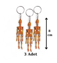 3 Adet İskelet Anahtarlık