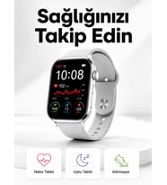 Yeni Nesil Akıllı Saat Adımsayar, GPS, Nabız Ölçer, Uyku ve Sağlık Takibi (Kopya)