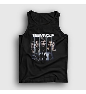 Presmono Unisex Siyah Poster Dizi Teen Wolf Atlet 338173tt