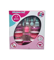 17 Parça Kictchen Oyun Seti 3772 (Pembe)