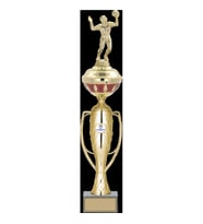 ODAK KUPA - Figürlü Kupalar - Voleybol Erkek Figürlü Kupalar FG-073 A - 55 cm