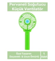 Taşınabilir Cep Boyu Usb Şarjlı 3 Kademeli Sessiz Mini Fan Pervaneli Soğutucu Küçük Vantilatör