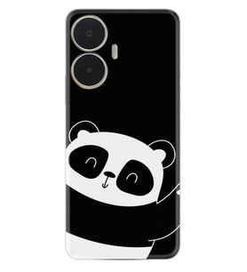 Realme C55 Kılıf Silikon Desen Özel Seri Bay Bay Panda 1784