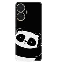 Realme C55 Kılıf Silikon Desen Özel Seri Bay Bay Panda 1784