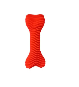 Plastik Tartar Giderici Büyük Kemik 17 Cm Turuncu (Turuncu)