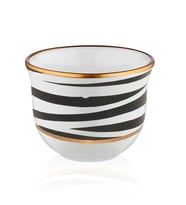 Koleksiyon Gawa Kahve St 6Lı Zebra (Desenli)