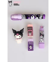 DEKOMUS İLE YENİ SEZON LİSANSLI KUROMI "FULL" SİLGİ SETİ 3D SİLGİ,ROKET SİLGİ,RUJ SİLGİ VE 2 ADET MİNİ SİLGİ (Pembe)