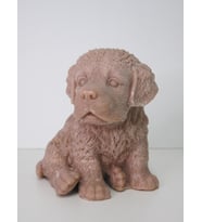 BÜYÜK KAHVERENGİ KÖPEK MUM
