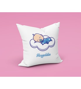 HoşGeldin Bebek Tasarımlı Yastık