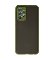 Samsung Galaxy A72 Kılıf Montreal Silikon Kapak - Yeşil