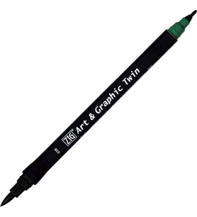 Zig Art & Graphic Twin Marker Çizim Kalemi 38 Sea Green 