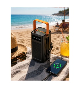 80000 mAh Solar Şarj Özellikli Yüksek Kapasiteli Powerbank Hızlı Şarj Destekli