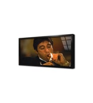 Al Pacino Çerçeveli Cam Tablo