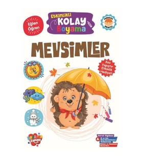 Etkinlikli Kolay Boyama -Mevsimler