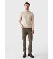 LCWAIKIKI Classic Haki Regular Fit Kadife Erkek Pantolon