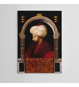 Fatih Sultan Mehmet Kanvas Tablo