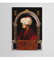 Fatih Sultan Mehmet Kanvas Tablo