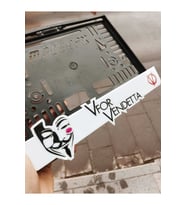 MOTOR PLAKALIK VFOR Uyumlu VENDETTA LAZER KESİM PLEKSİ