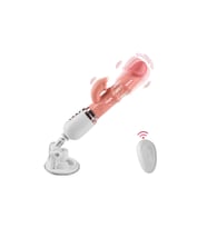 Pembe Tilki 10 Modlu Dual Motorlu Realistik Vibratör