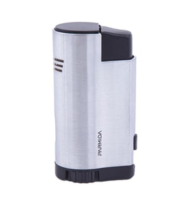 Parmida 3 Torch Pürmüz Gümüş Puro Çakmağı