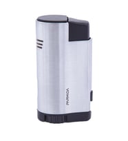 Parmida 3 Torch Pürmüz Gümüş Puro Çakmağı